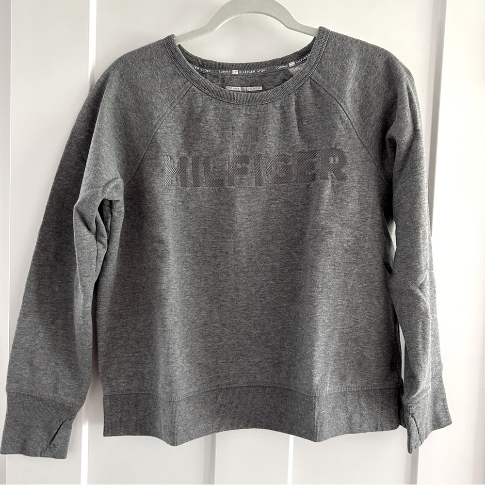 Tommy Hilfiger Sport Grey Sweatshirt Size Medium‎